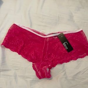 Hot pink panties